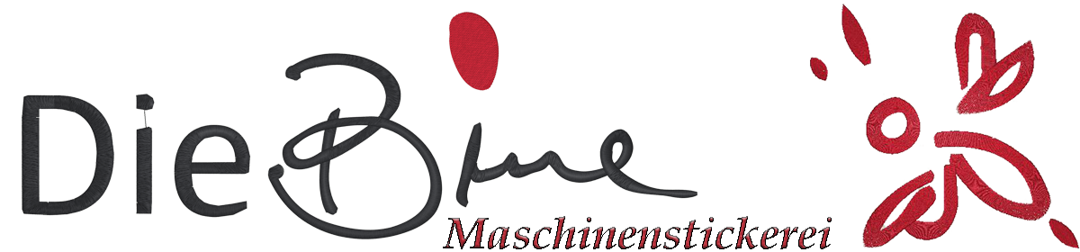 dieBine.de - Maschinenstickerei Logo
